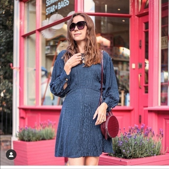 Zara Dresses & Skirts - Zara Jacquard Animal Print Dress NEW